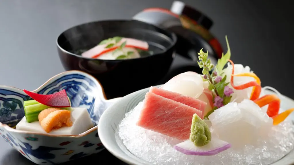 日本料理 嵯峨野の会席