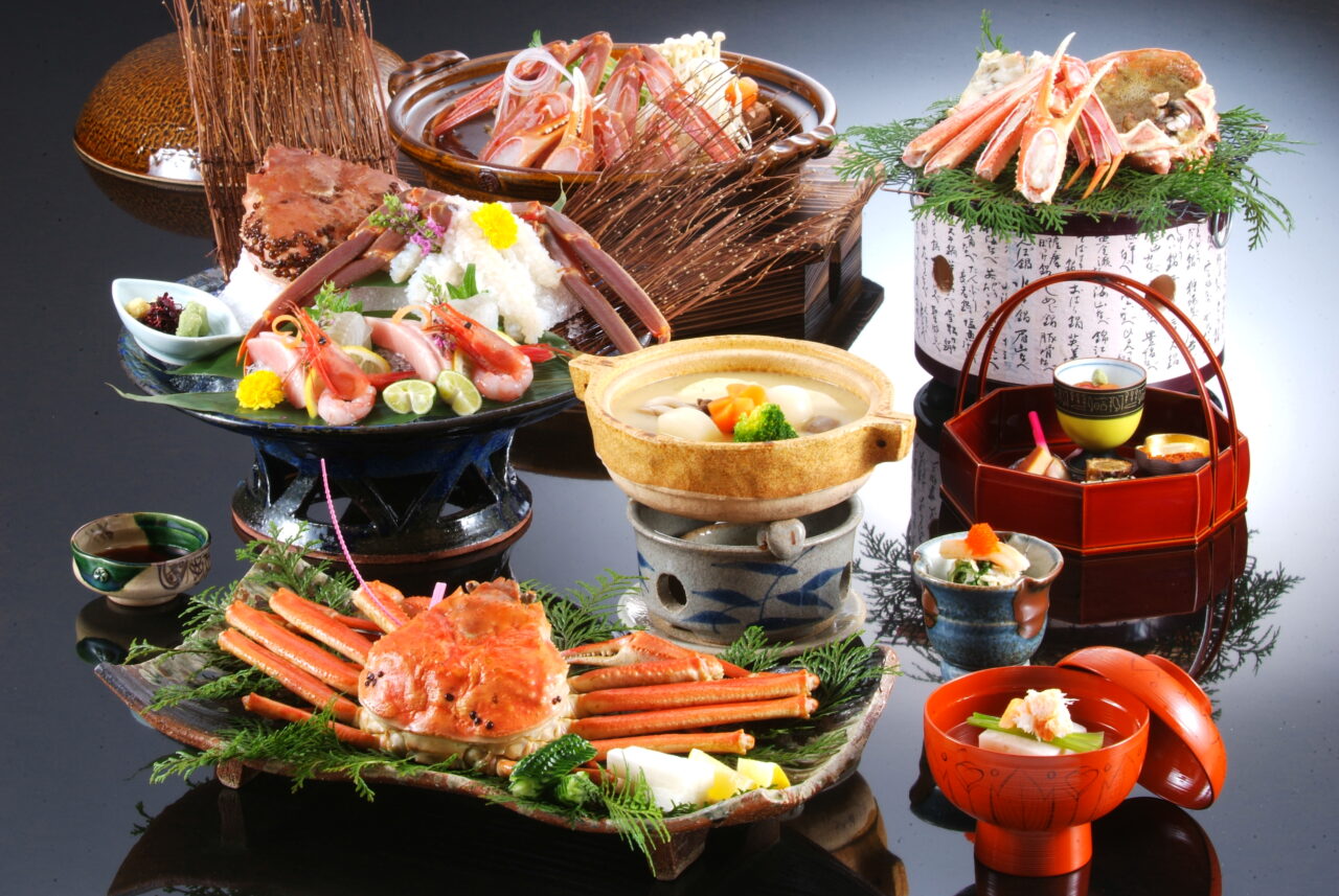 「文珠荘 松露亭」の料理