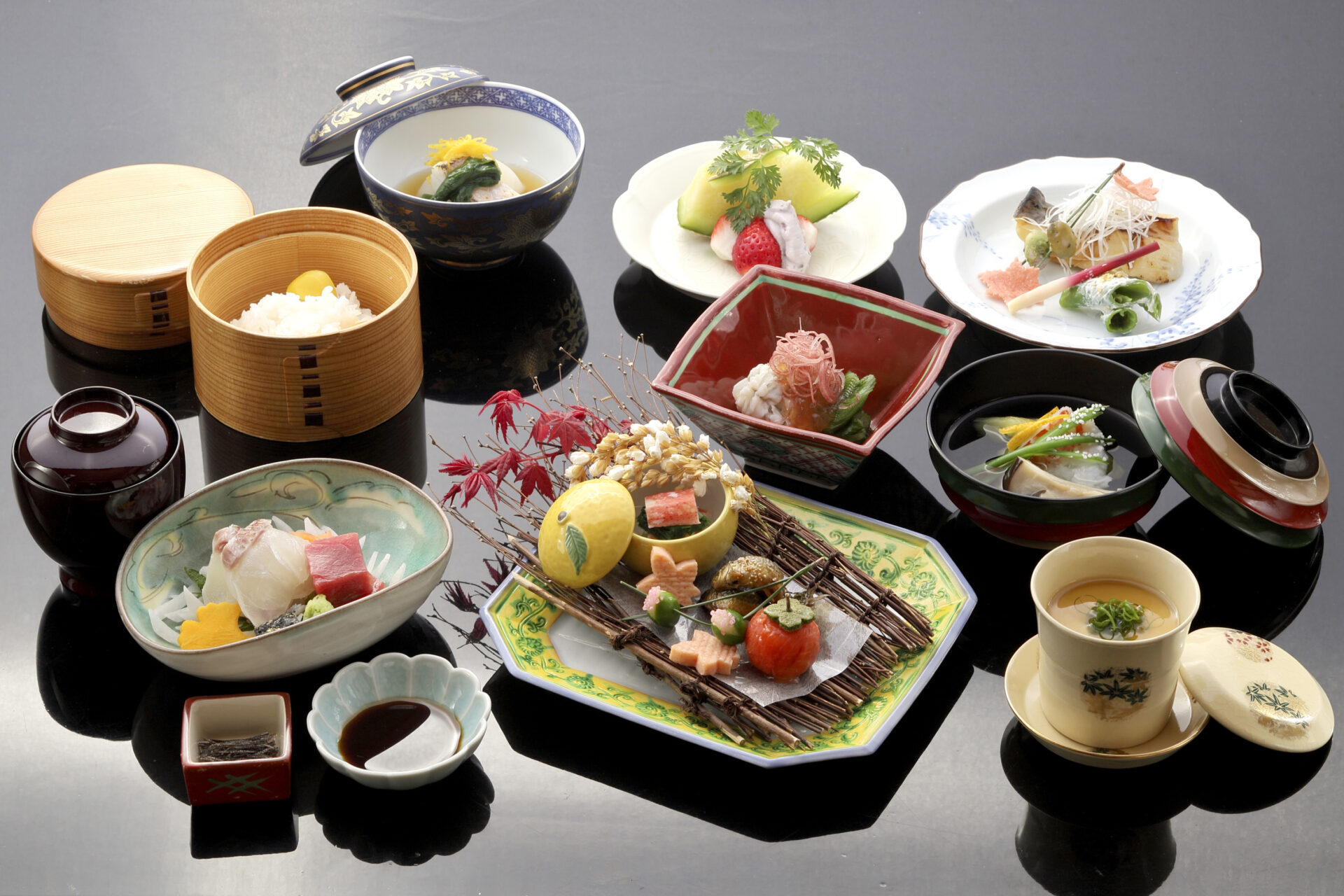 「純和風料理旅館き乃ゑ」の料理