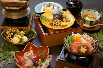「洛中悠庵 花伝」の料理