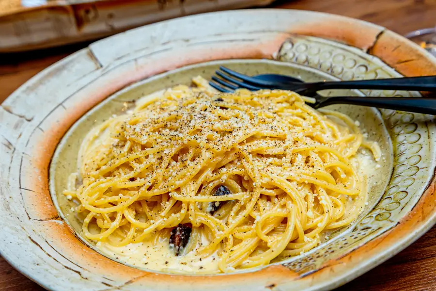 イタリアワインEnoteca C.d.G_カスボナーラ