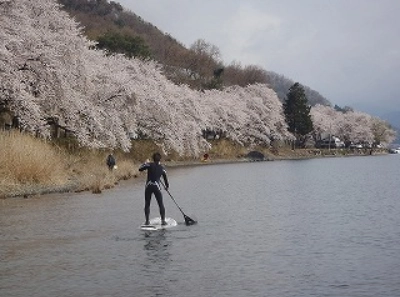 琵琶湖SUP体験