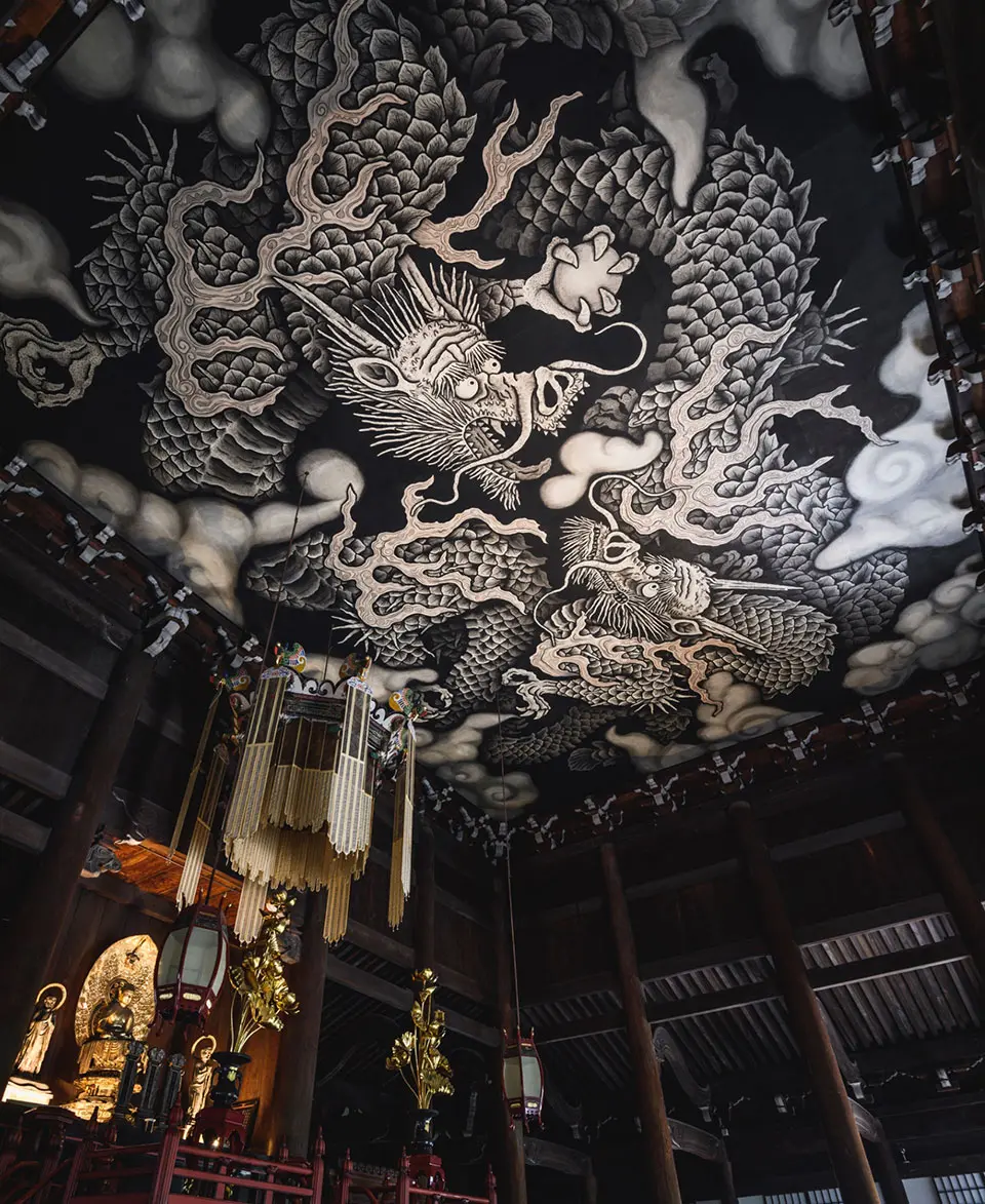 建仁寺の中