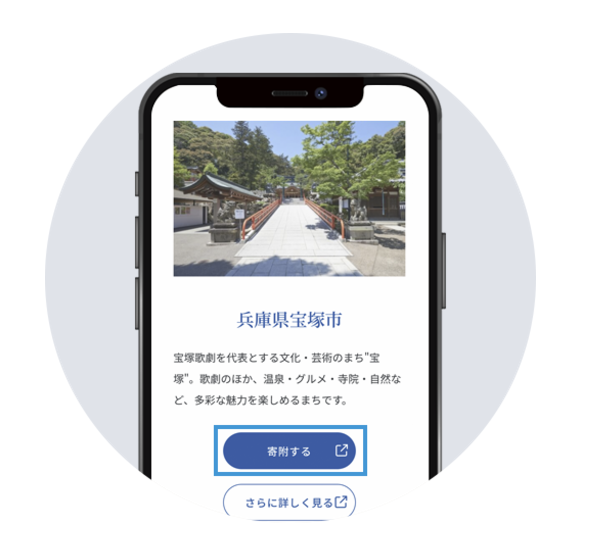 おでかけ納税のやりかた