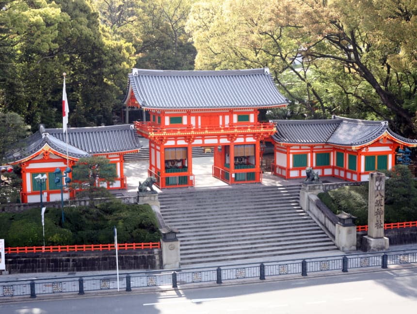 八坂神社の外観