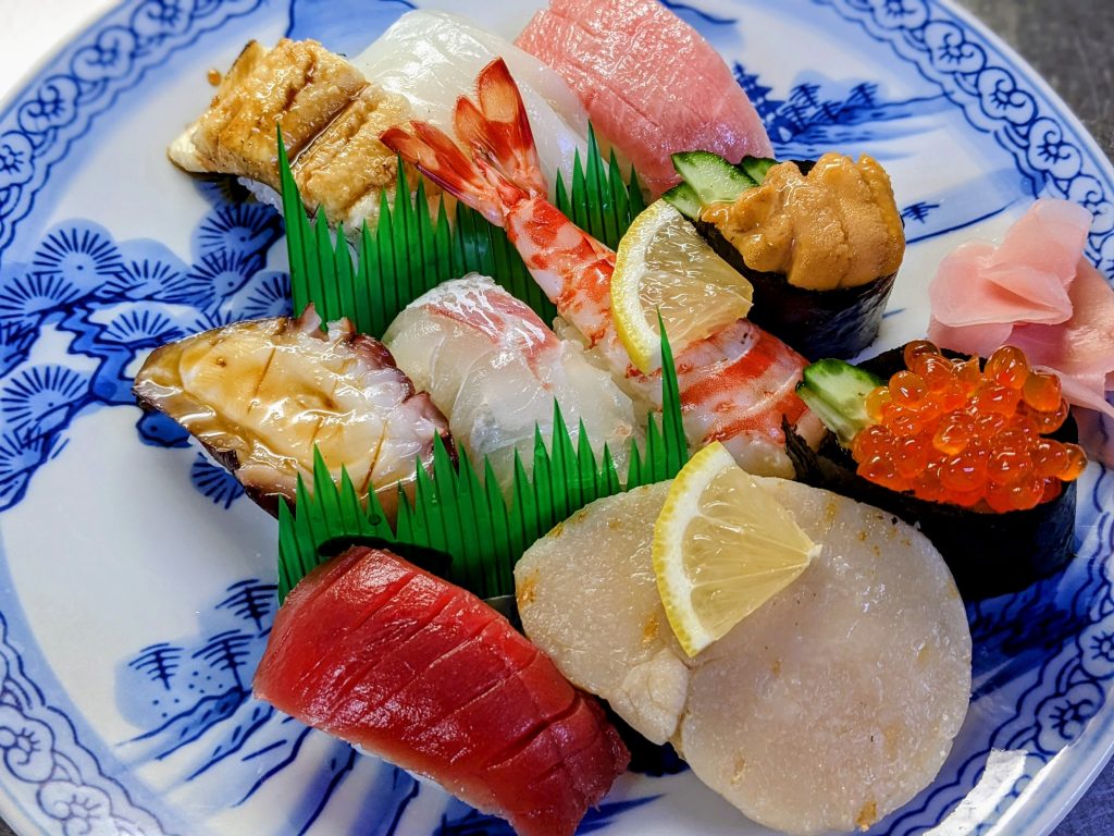 姫路すし一のメニュー