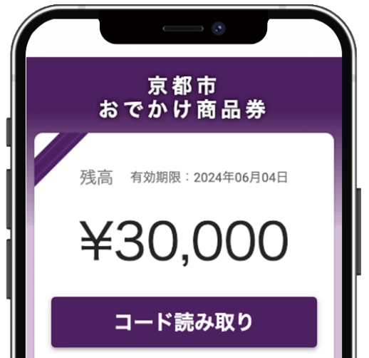 京都市おでかけ商品券
