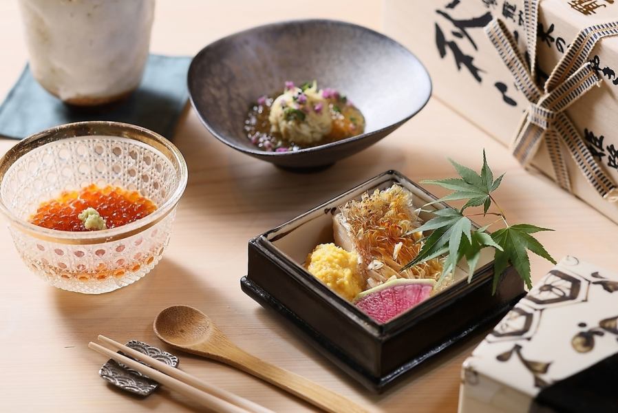 寿司割烹 旬 はなれ 重絆の料理