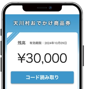 天川村おでかけ商品券