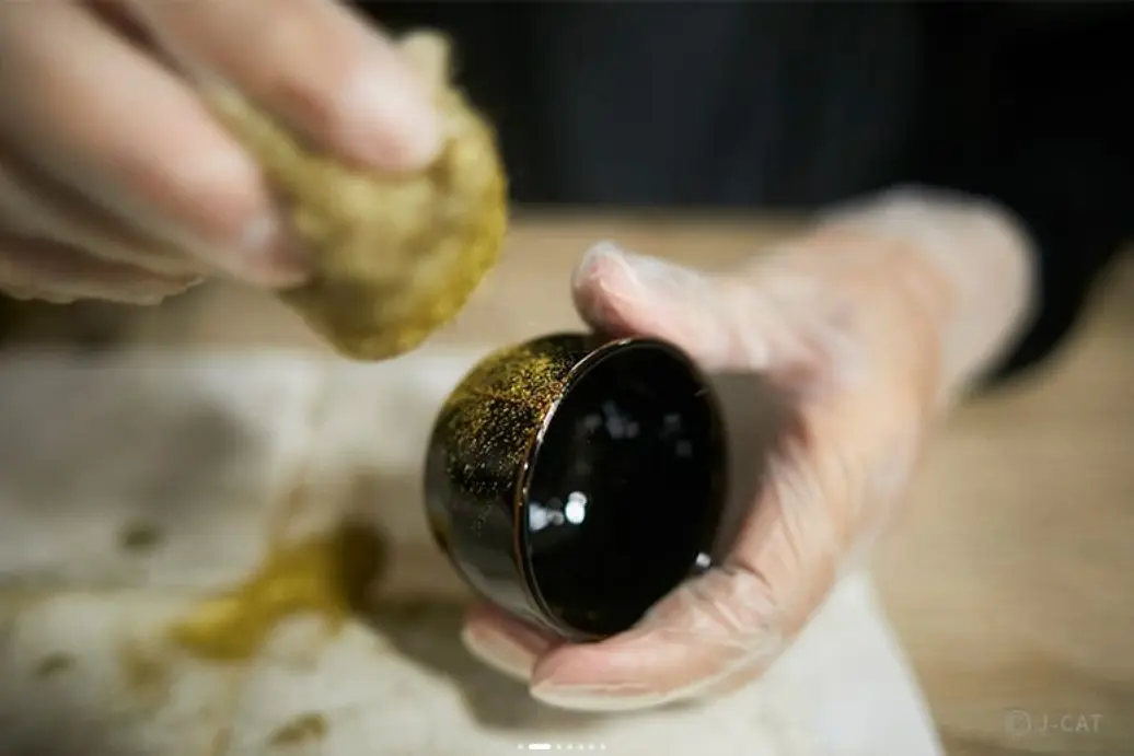 鹿田喜造漆店 金継ぎ体験