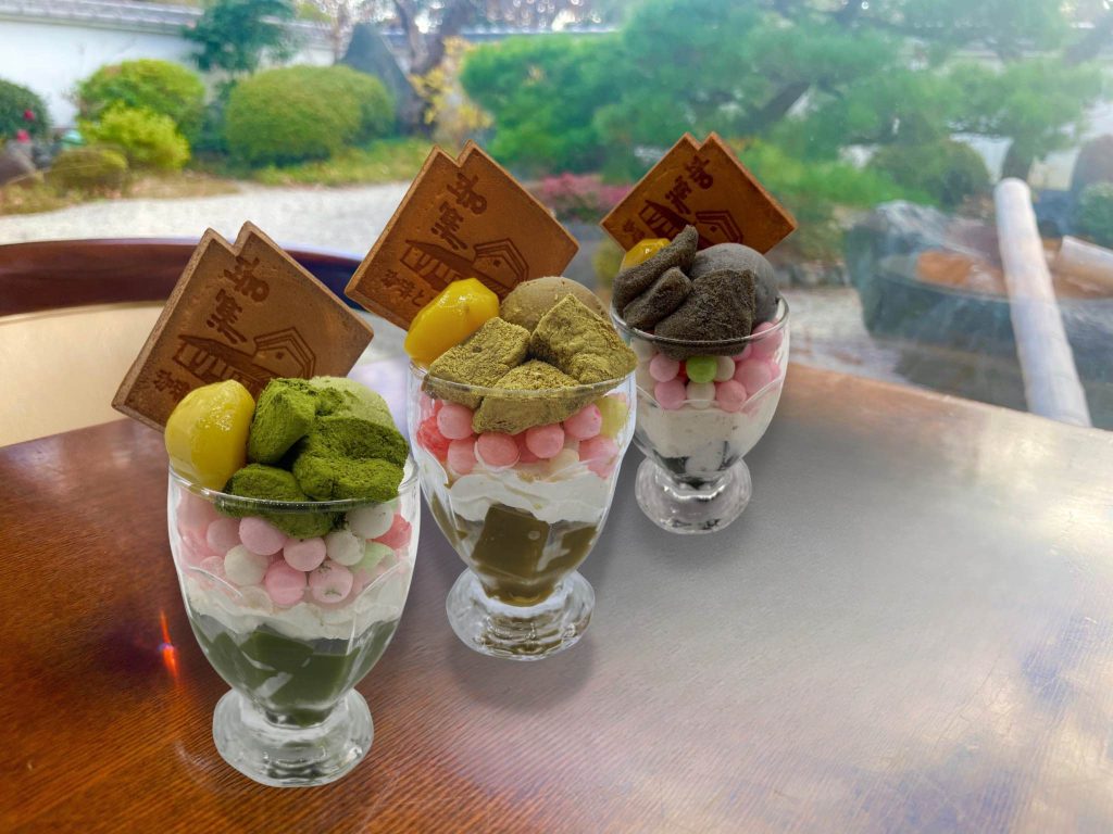 珈琲庵珈集のスイーツ