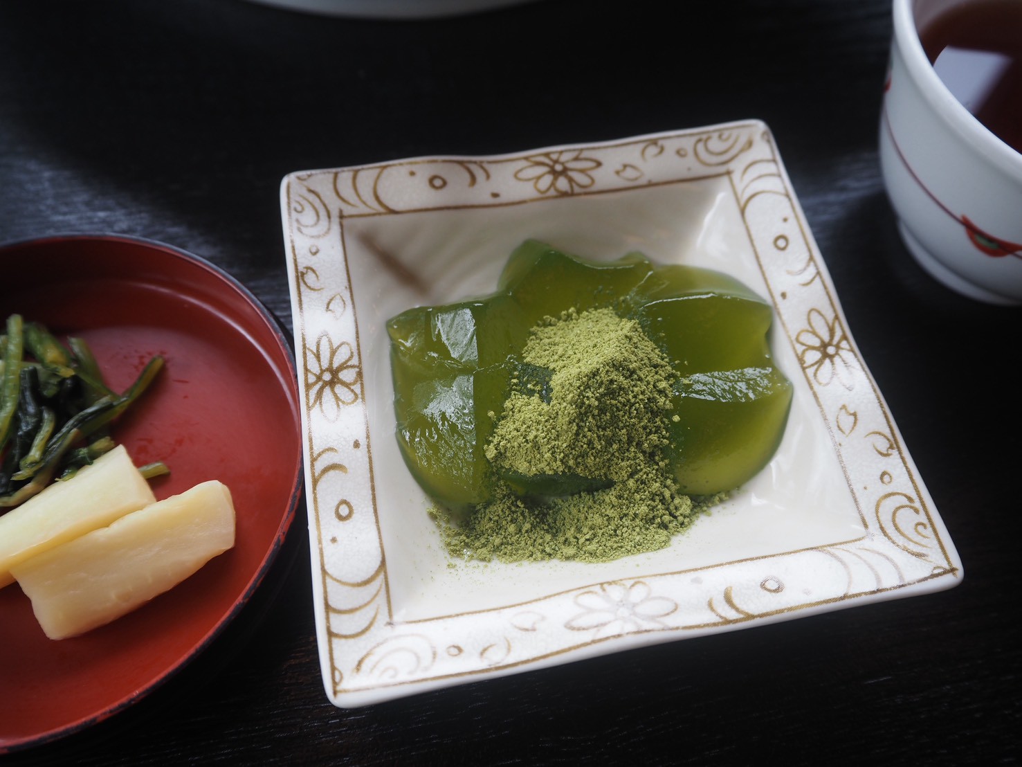 自遊宿・料理旅館松本亭 きじ鍋コースデザート