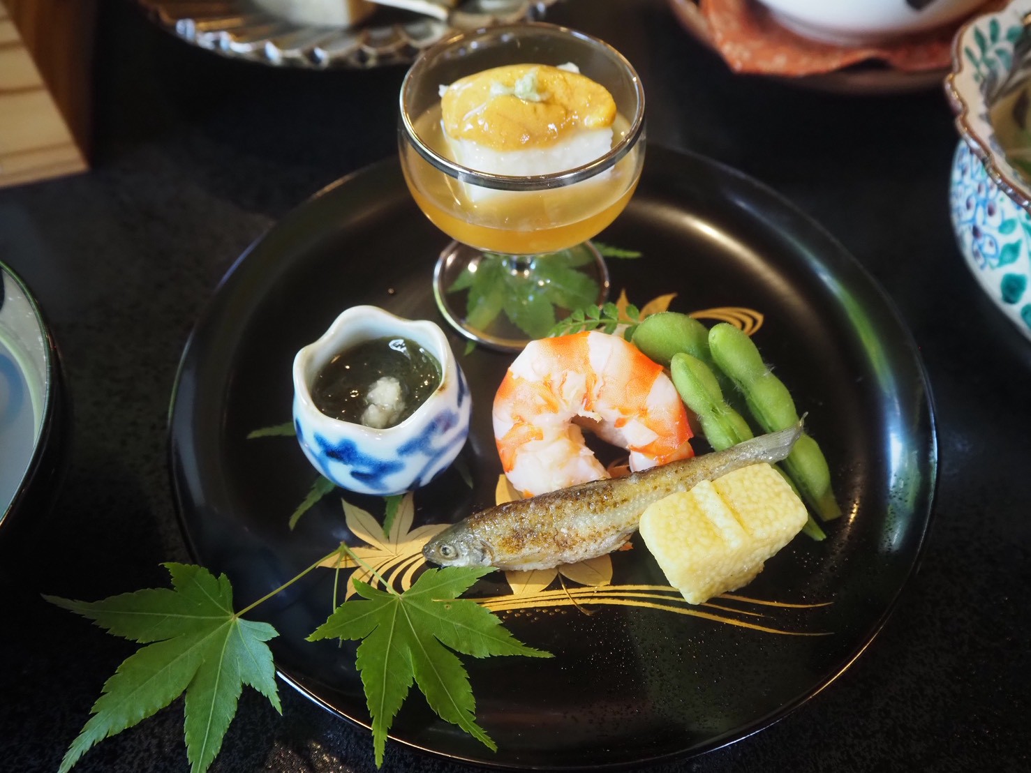 平等院表参道 竹林 先付