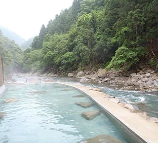 上湯温泉大露天風呂