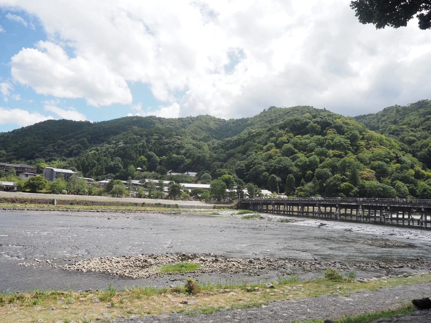 桂川と渡月橋