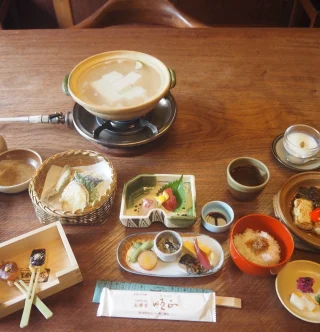 ゆどうふコース料理