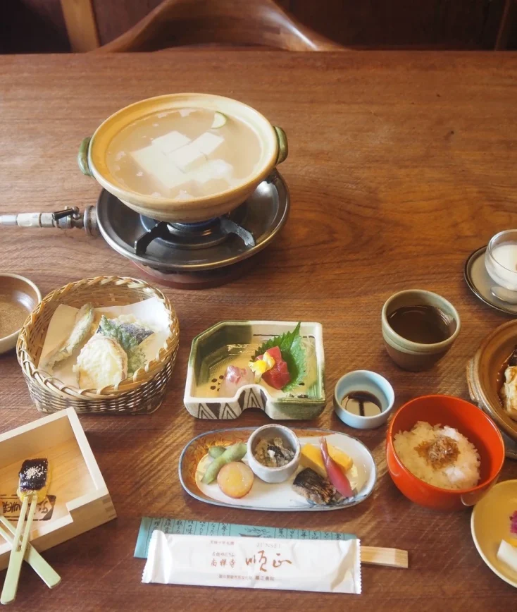 ゆどうふコース料理